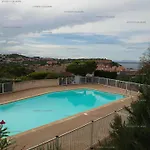 5hc61 - T3 Superbe Vue Avec Piscine Collioure