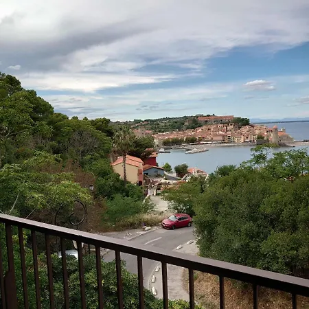 5hc61 - T3 Superbe Vue Avec Piscine * Collioure