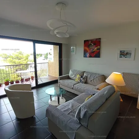 5hc61 - T3 Superbe Vue Avec Piscine Collioure
